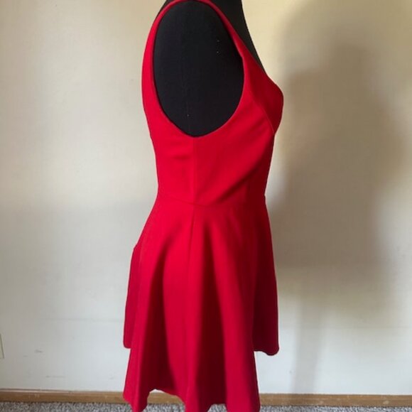 Red Kimchi Blue Heart Of The Ocean Fit + Flare Mini Dress  8442 - Picture 3 of 14